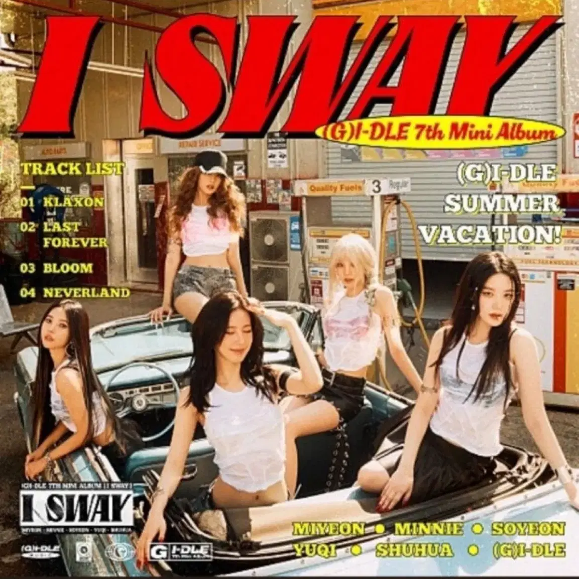 (여자)아이들 I SAWY WINDver. 민니,미연 포카 양도