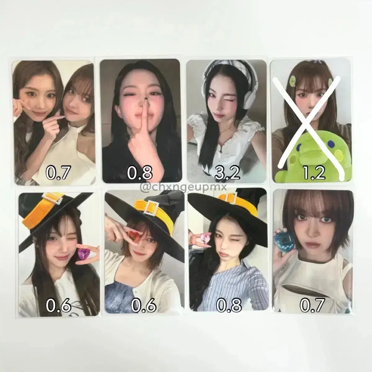 (0.3할인) 엔믹스 특전 포카 (블루발렌타인, 노어바웃미) 2