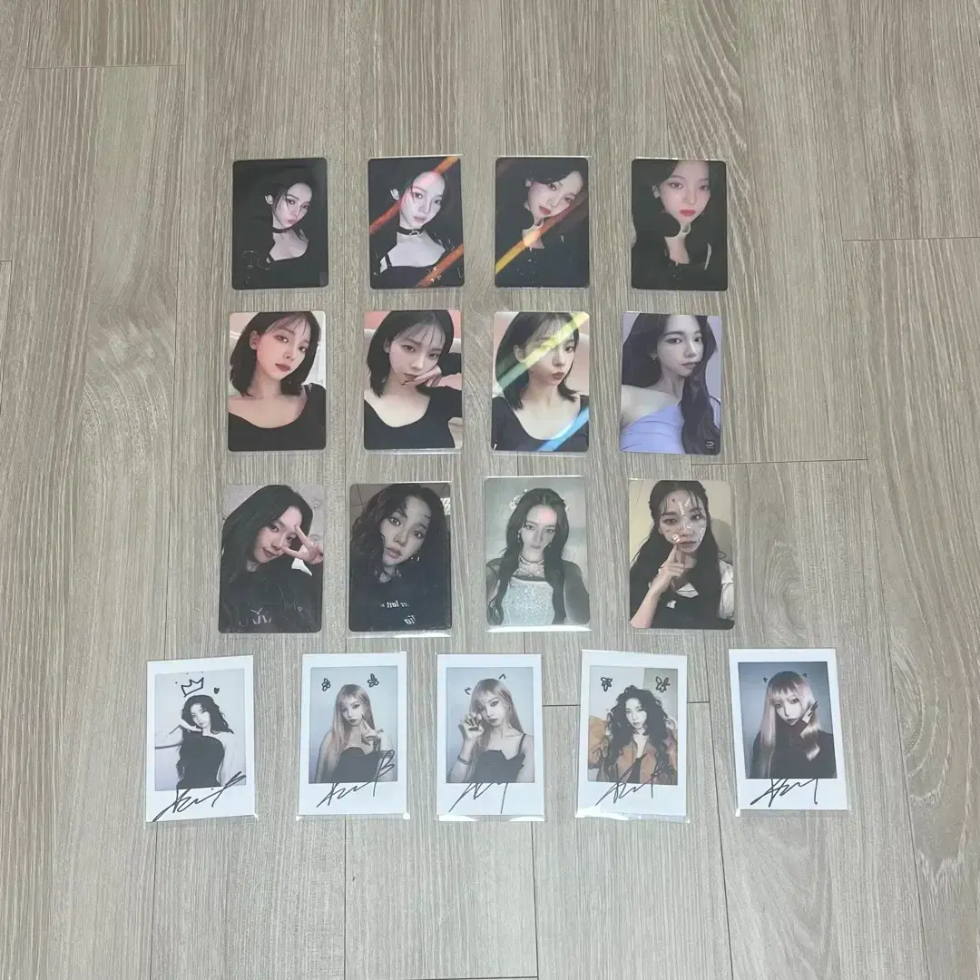 [80장 판매] 에스파 카리나 포카 포토카드 지젤윈터닝닝 4