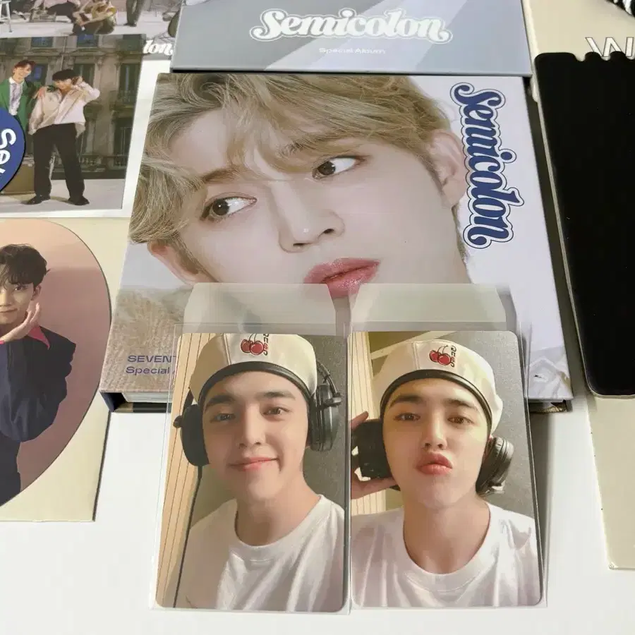 세븐틴 세미콜론 에스쿱스 포카 초회한정 초판앨범 풀셋양도 2