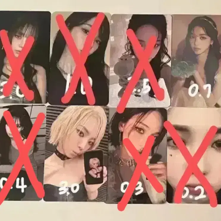 교환o / 에스파 카리나 지젤 포카 유닛 더티워크 리치맨 미공포 kms