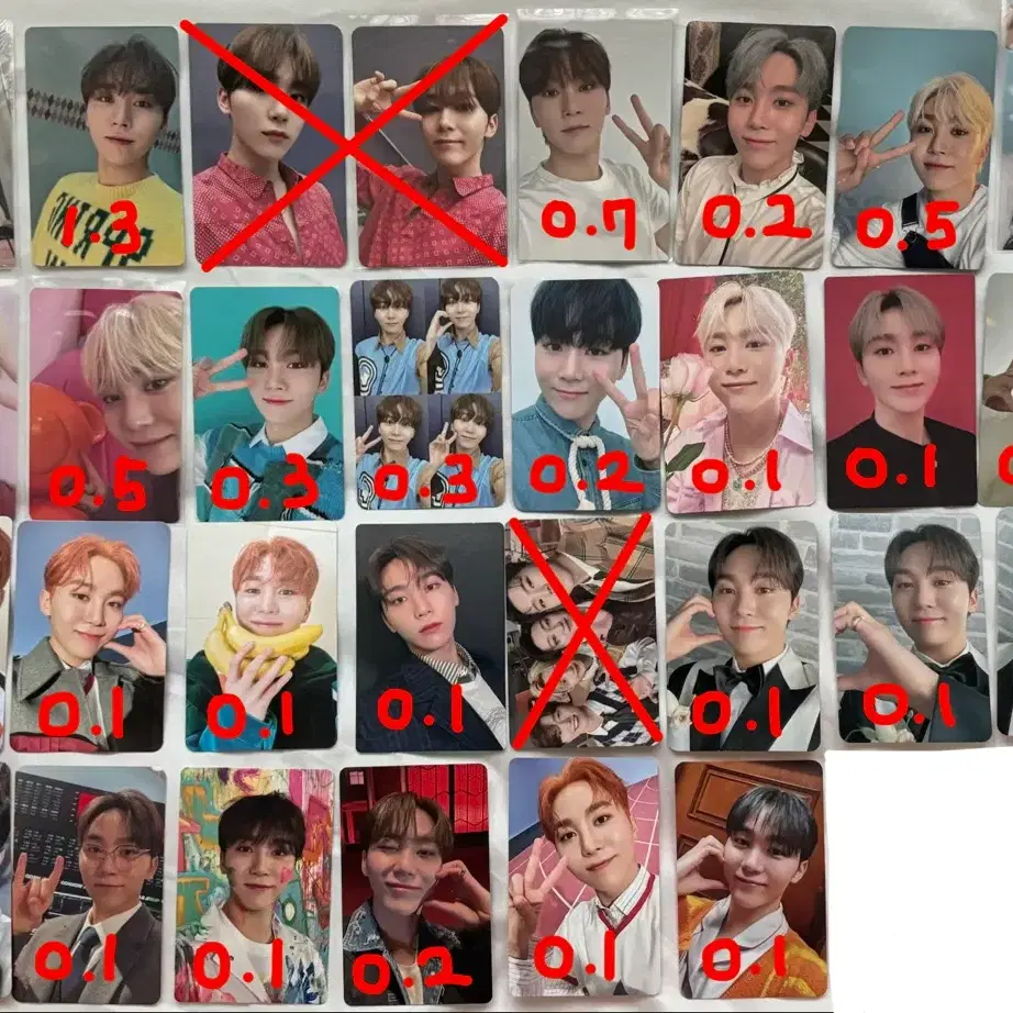 세븐틴 승관 포카 포토카드 양도 판매 처분 미공포 1