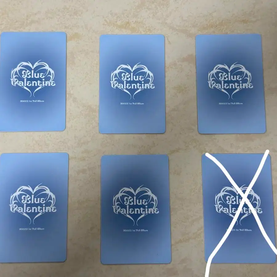 엔믹스 블루발렌타인 blue valentine ver. LP 포카 판매 2