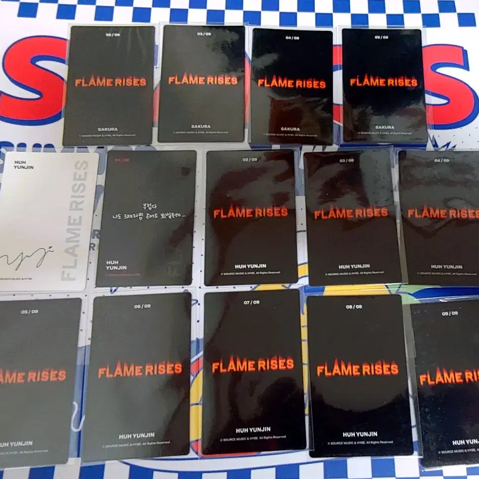 르세라핌 FLAME RISES SEOUL 포카팩 2