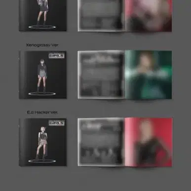 에스파 걸스 디지팩 카리나 버전 앨범 지젤 포토카드 포카 포함 개봉앨범 4