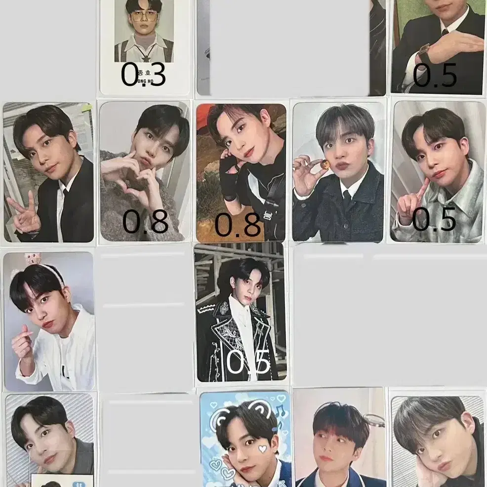 에이티즈 종호 포카 미공포 특전 양도 1