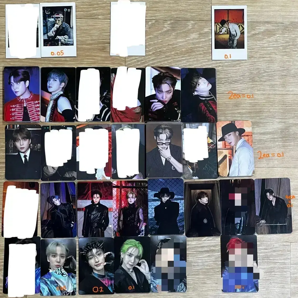 에이티즈 미친폼 앨범 산 성화 홍중 민기 포카 플랫폼 앨포 양도 판매 1