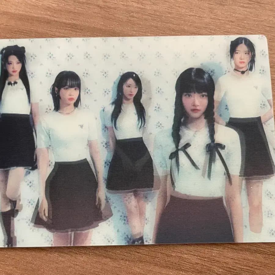 르세라핌 언포기븐 렌티큘러 포카 단체 1