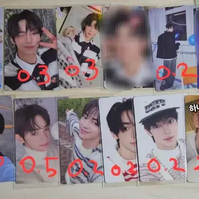 투어스 포카 판매해요 양도 신유도훈영재한진지훈경민 4