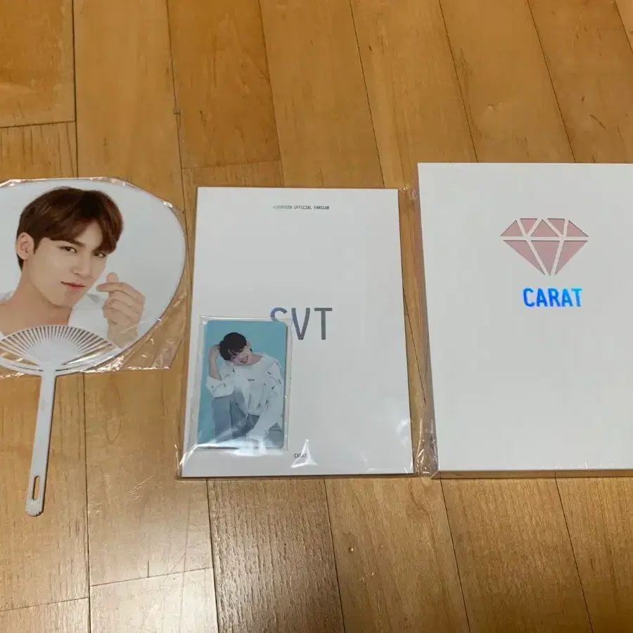 세븐틴 캐럿 3기 공식 포토카드 포토북 포카바인더 + 민규 미니 우치와