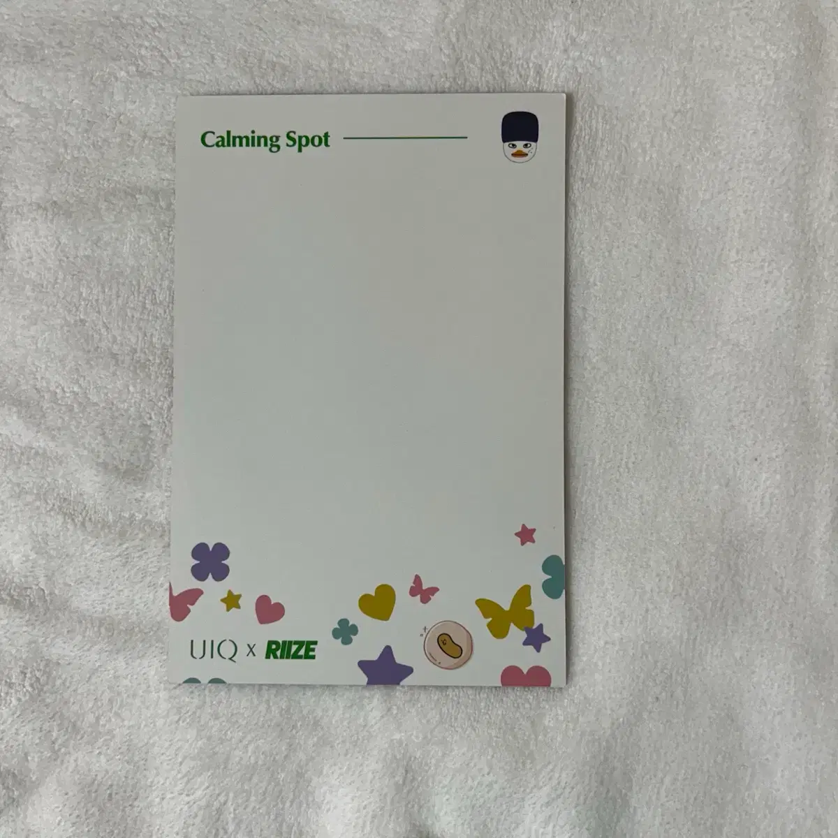유이크 소희 라이즈 엽서 포카 똘병 uiq riize 4