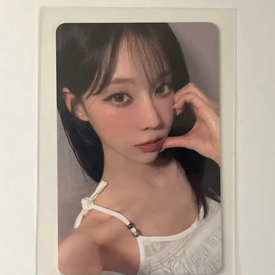 에스파 윈터 더티워크 에버라인 팬싸 포카 1