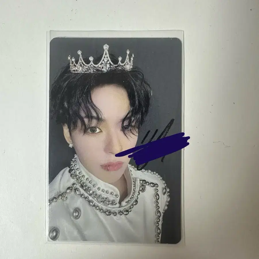 트레저 윤재혁 싸인 포토카드 싸포 양도