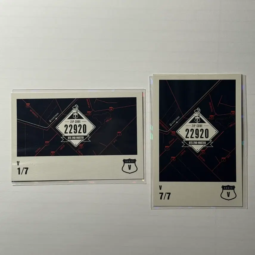 태형 뷔 V 2기 머스터 포토카드 2
