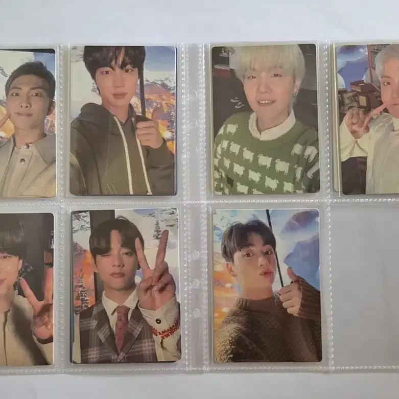 BTS 방탄소년단 홀리데이 미니 포토카드