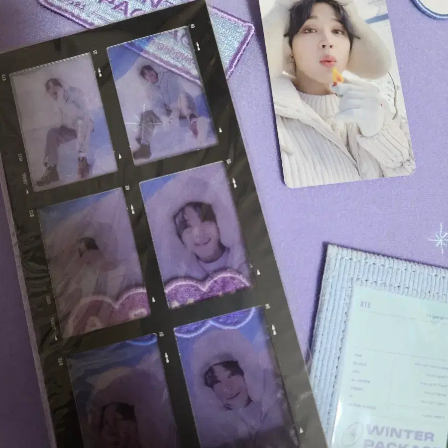 풀셋)방탄 윈터 21 지민 포카 필름 디비디 bts winter dvd