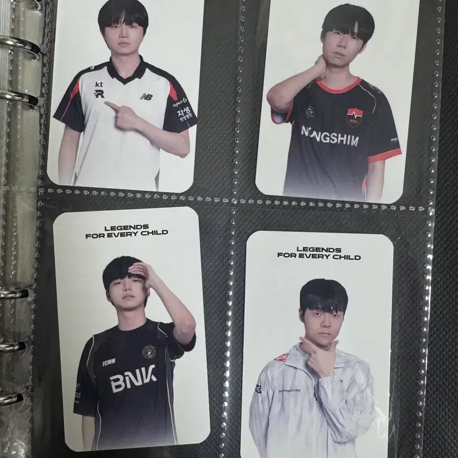LCK 롤 유니세프 포토카드 KT NS BFX DRX BRO DK DNF