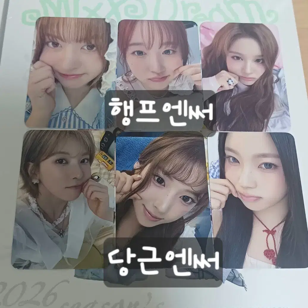 엔믹스 2026 시그 시즌그리팅 알라딘 특전 포카 1