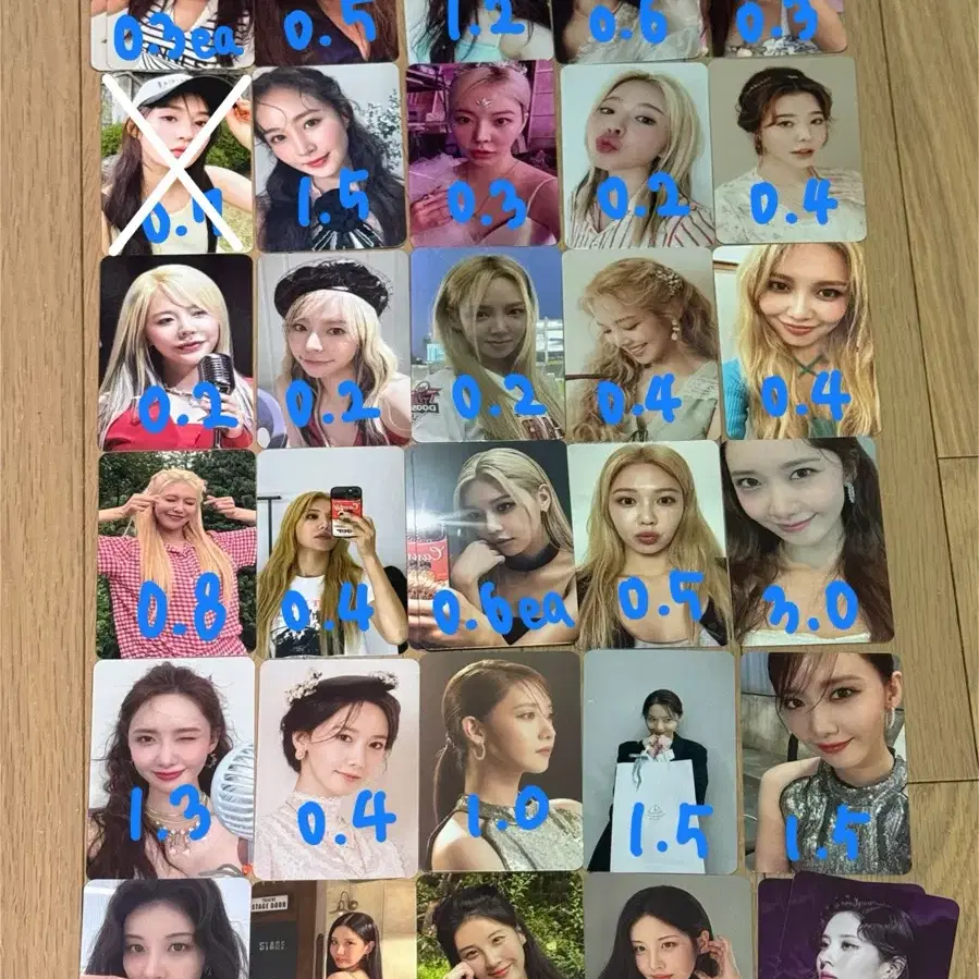 소녀시대 태연 티파니 유리 써니 효연 수영 윤아 서현 포토카드 양도 2