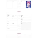 방탄소년단 정국 6공 다이어리 포카 스티커 헤드라이너 2019 시즌그리팅 11