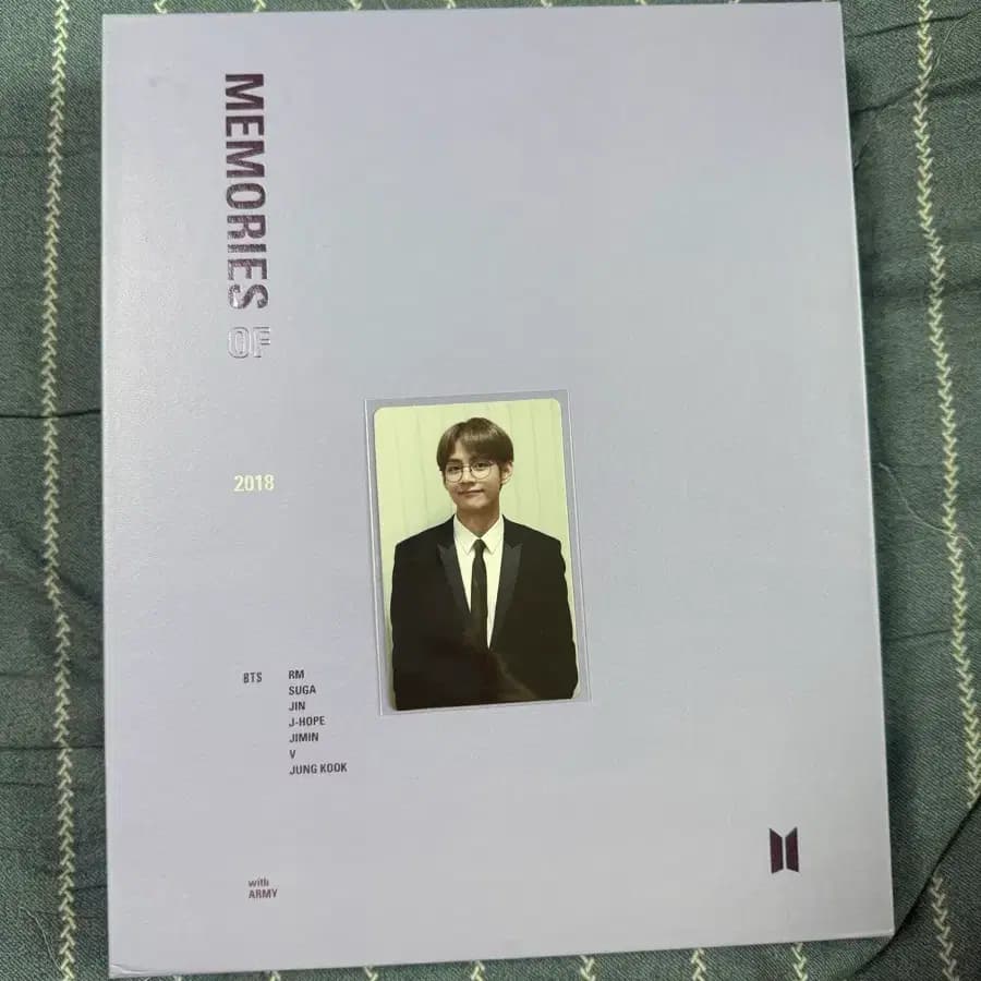 방탄 2018 메모리즈 DVD 뷔 태형 포카 포함 풀셋 양도 BTS 1