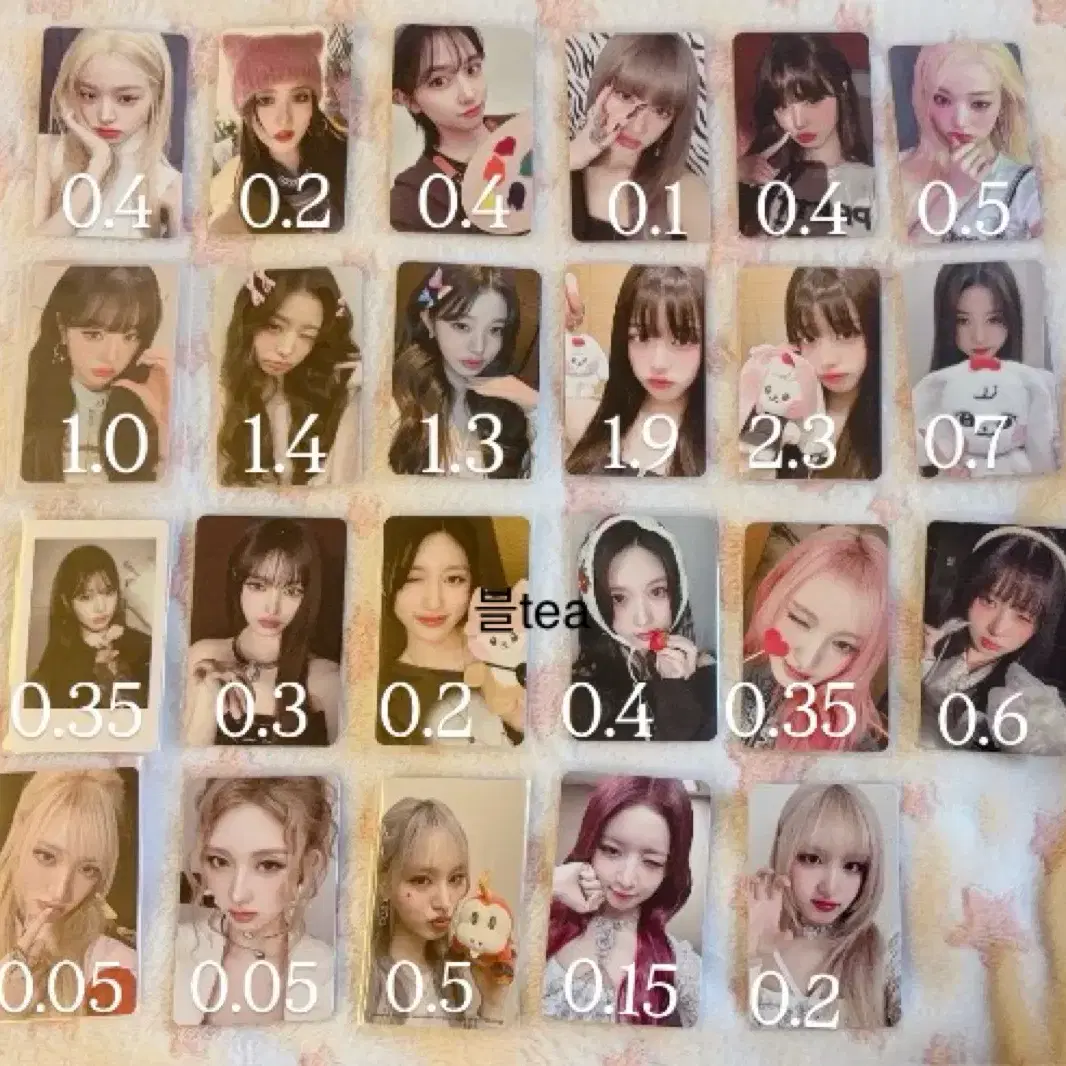 급처)아이브 포토카드 콘서트 엠파시 시크릿 럭드 유진가을레이원영리즈이서