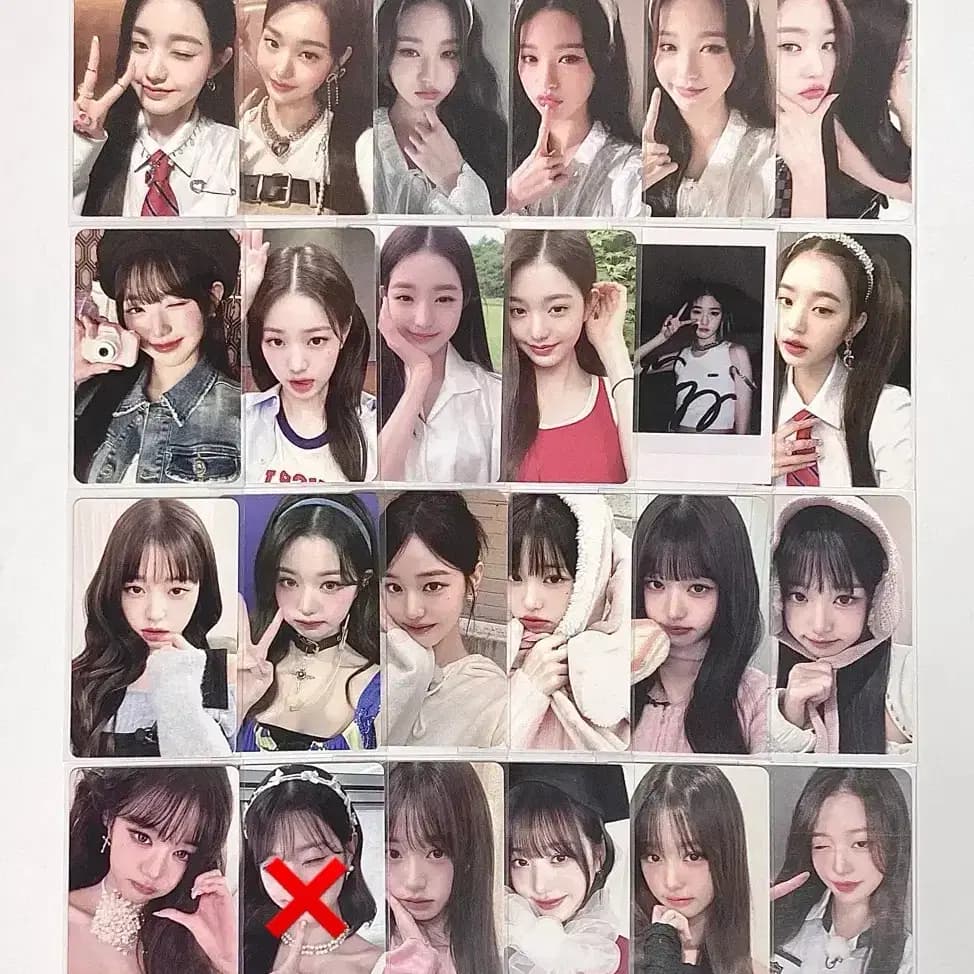 뒷장많음 아이브 IVE 포토카드 양도 교환 4