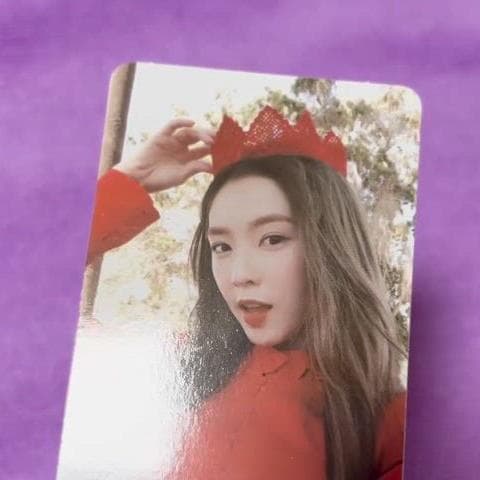 레드벨벳 아이린 피카부 왕관주현 포카 포토카드 2