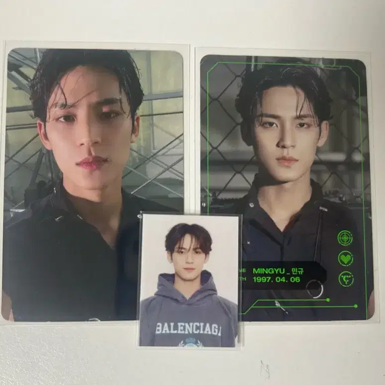 세븐틴 민규 멤버십 게임보이 증사 포카