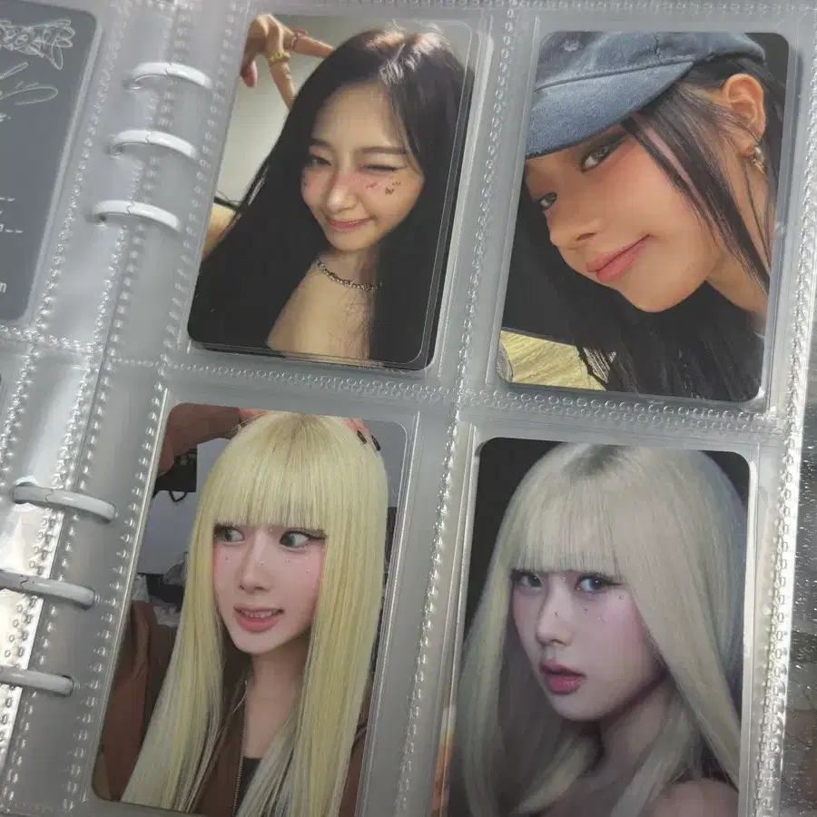 에스파 윈터 지젤 민정 애리 포카 양도 트레카 앨포 시그 4