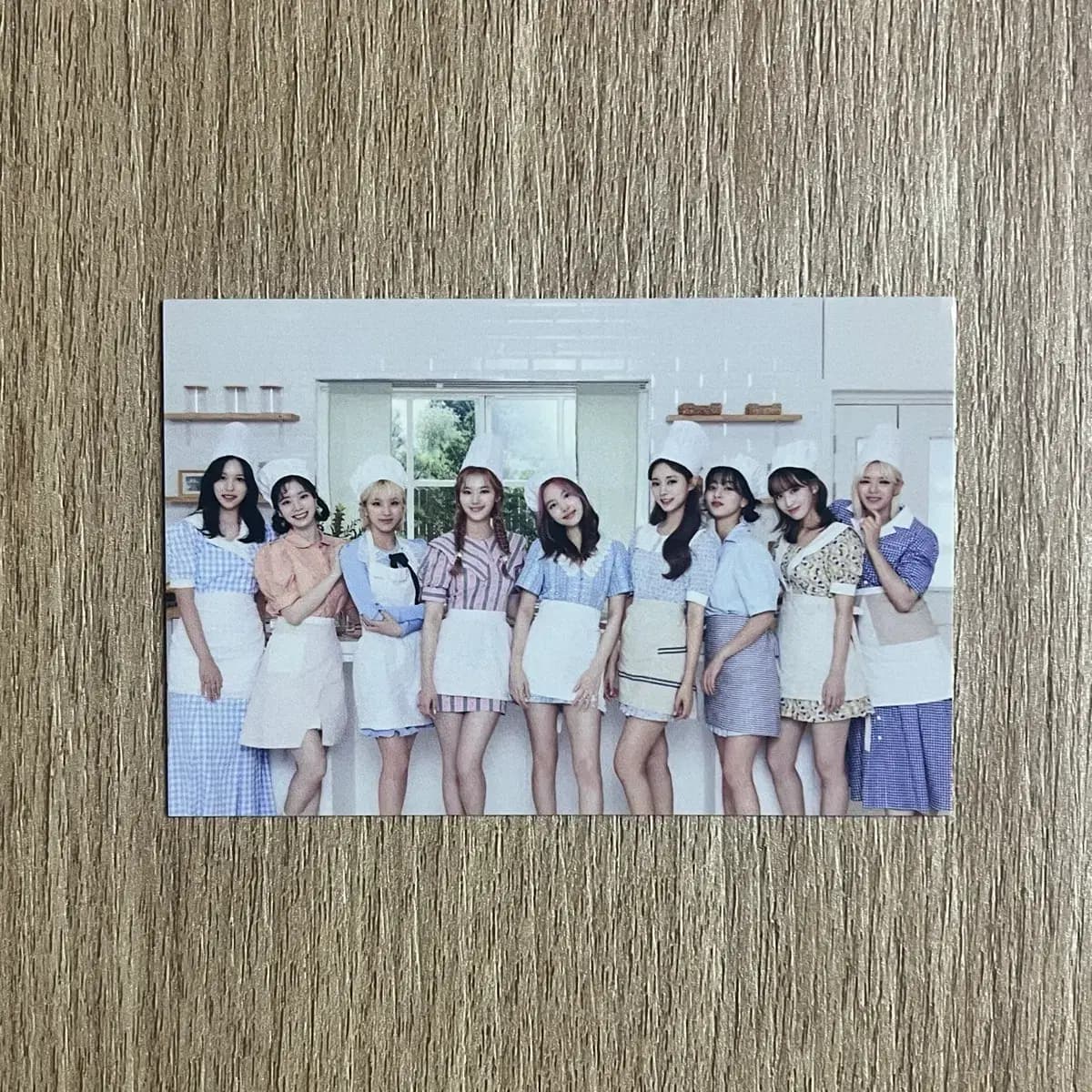 트와이스 TWICE 단체 6주년 트레카 포카 1