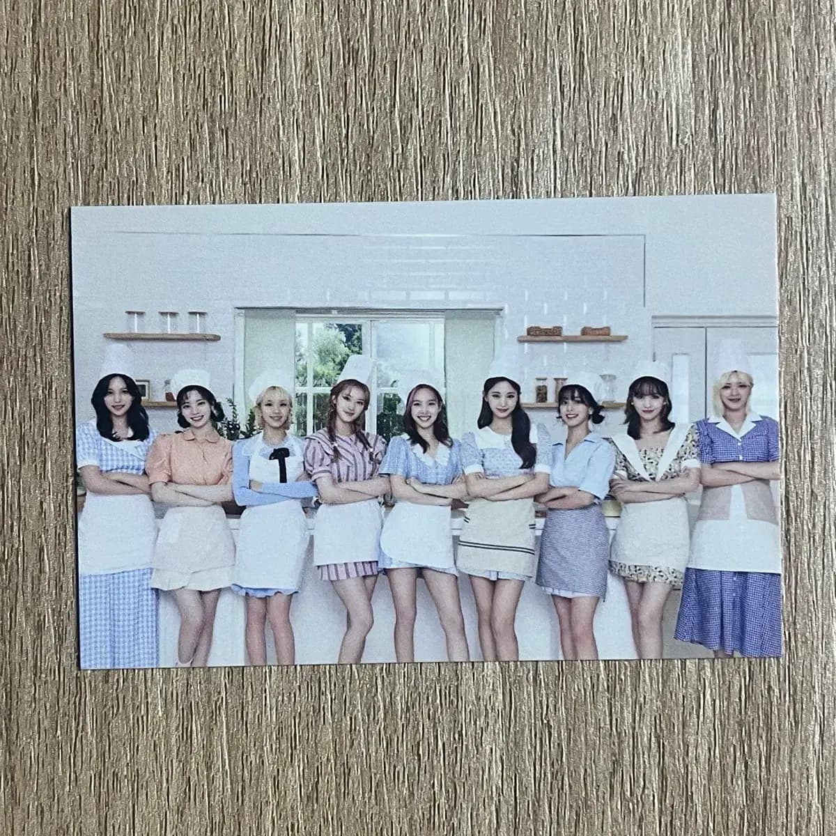 트와이스 TWICE 단체 6주년 트레카 포카 1