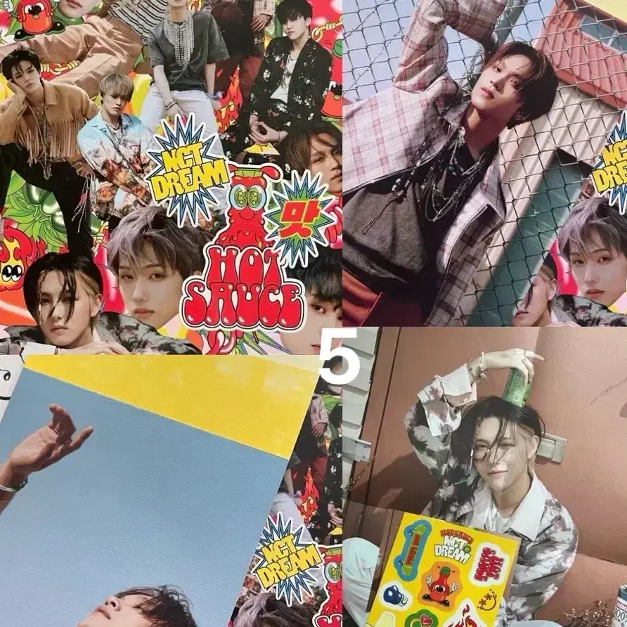 [폭덤] 엔시티드림 해찬 요드림 캔디메거진매거진 포카 포토카드 nct 3