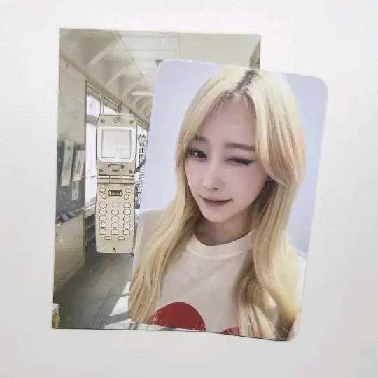 에스파 지젤 아마겟돈 에버라인 팬싸 포카 1