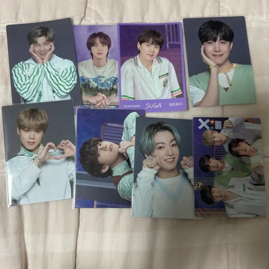방탄소년단 소우주 포카 2021머스터 bts