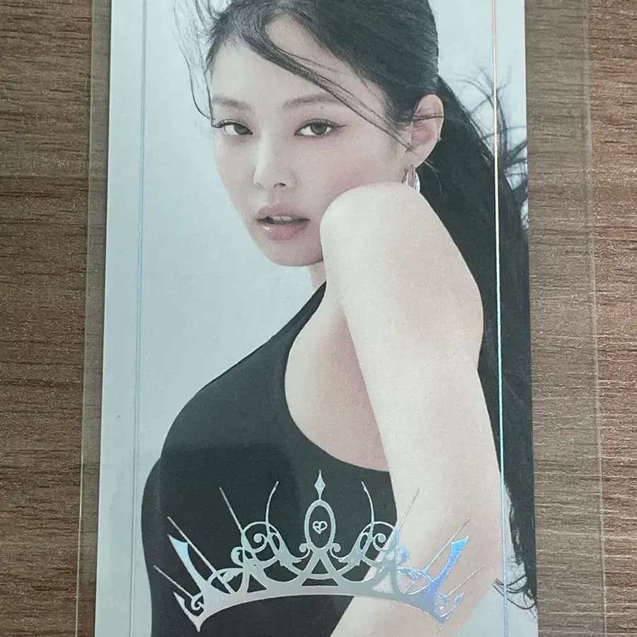 블랙핑크 더앨범 특전포카 제니 1