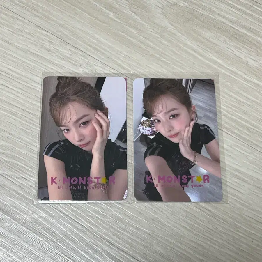레드벨벳 아이린 슬기  케이몬스터 대만 포카 미공포 특전