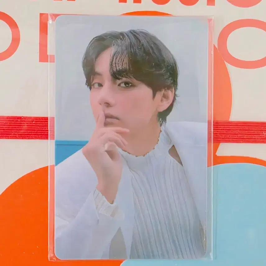 BTS 퍼투댄 라이브 위버스 2차 태형 뷔 PVC포카