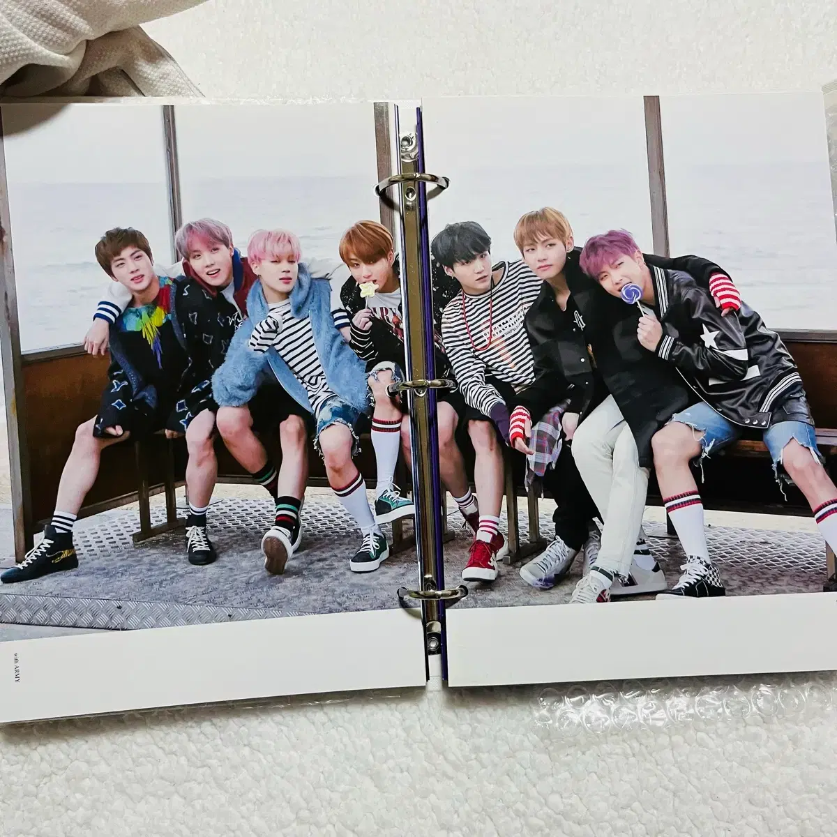 방탄소년단 메모리즈 memories 2017 DVD 슈가 윤기 포카 판매 6