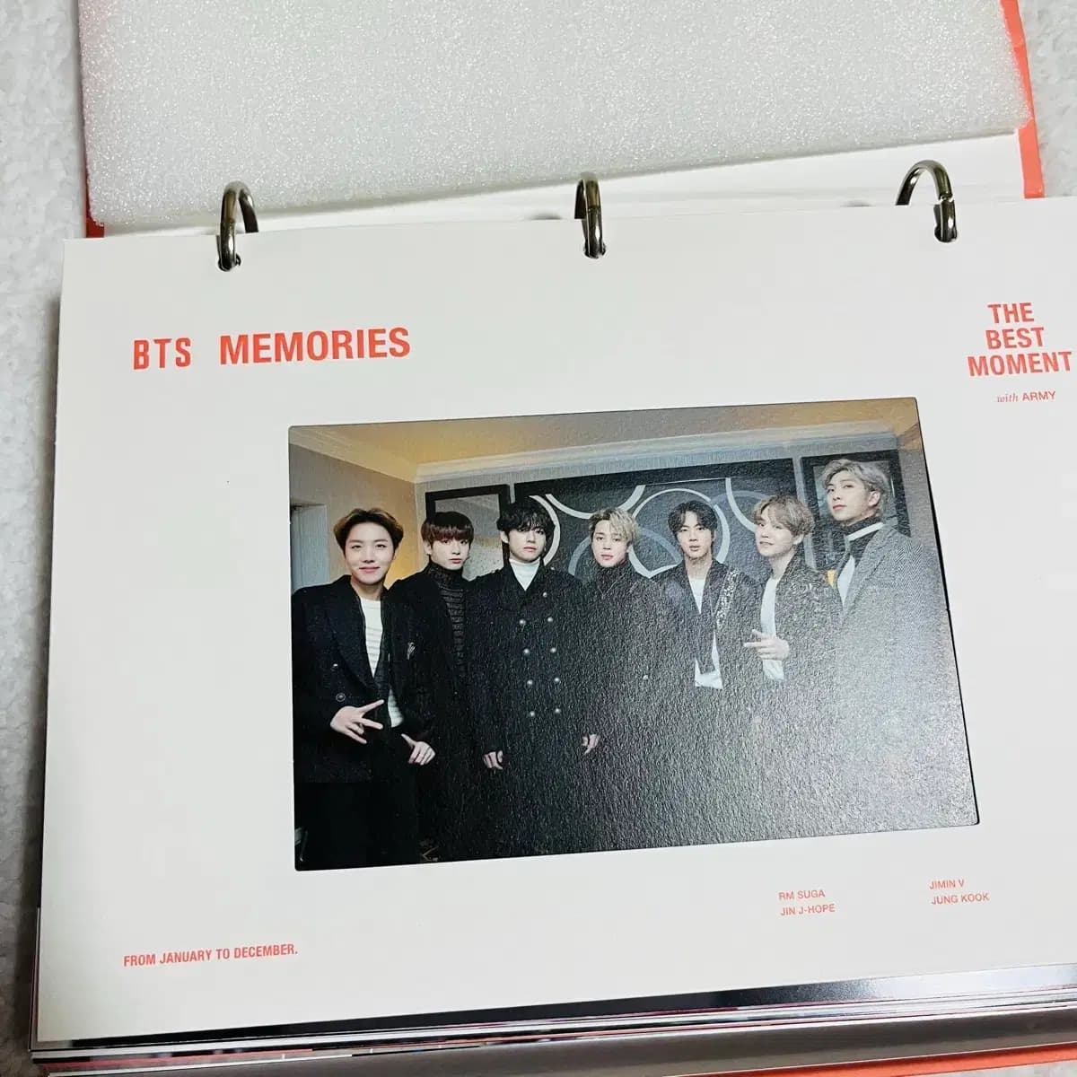 방탄소년단 메모리즈 memories 2019 DVD 슈가 윤기 포카 판매 5
