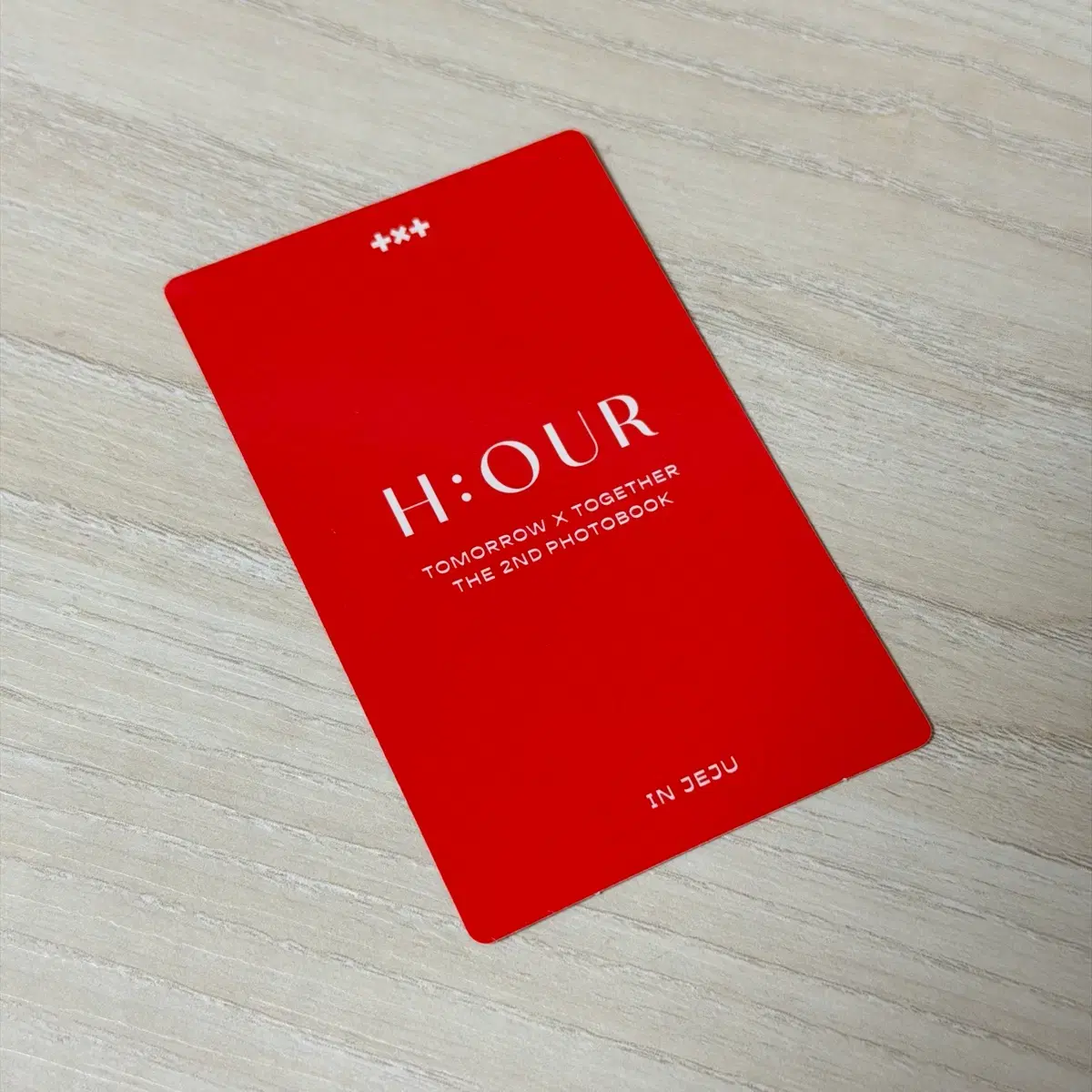 태현 수빈 신뢰즈 포카 양도 hour 포토북 in jeju 투바투 2
