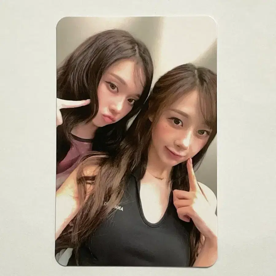 에스파 리치맨 큐큐 유닛포카 포토카드 윈터 지젤 거부기즈 2성 qq 뮤직