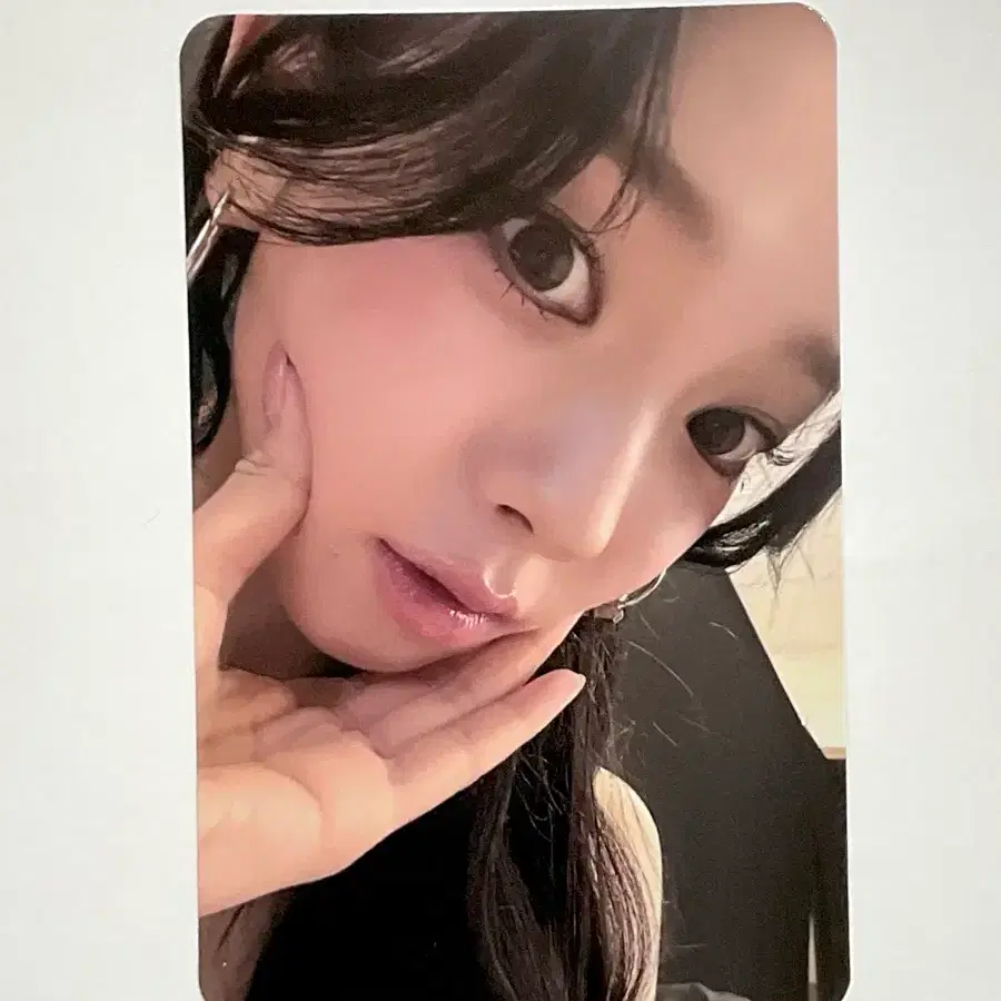 에스파 카리나 리치맨 큐큐뮤직 포토카드 포카 4성 qq music 얼빡