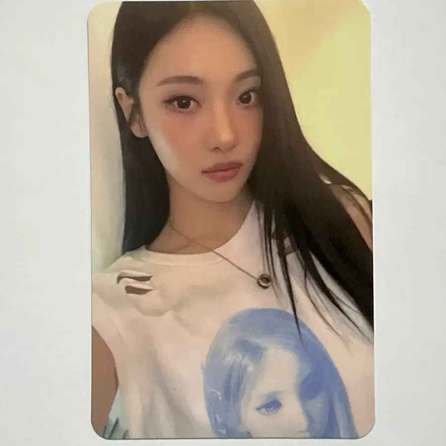 에스파 닝닝 리치맨 큐큐뮤직 포토카드 포카 4성 qq music 미공포