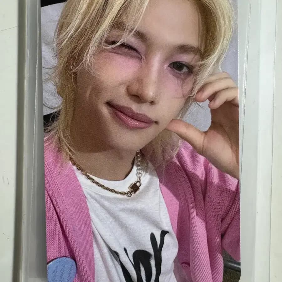 필릭스 리얼터치 포카 스키즈 스키주 온라인 특전 포카
