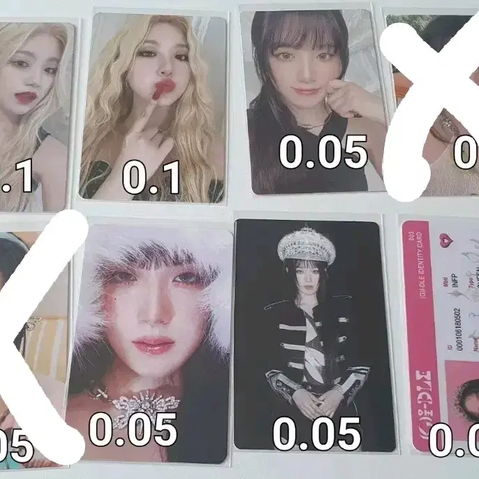 여자아이들 슈화 포토카드