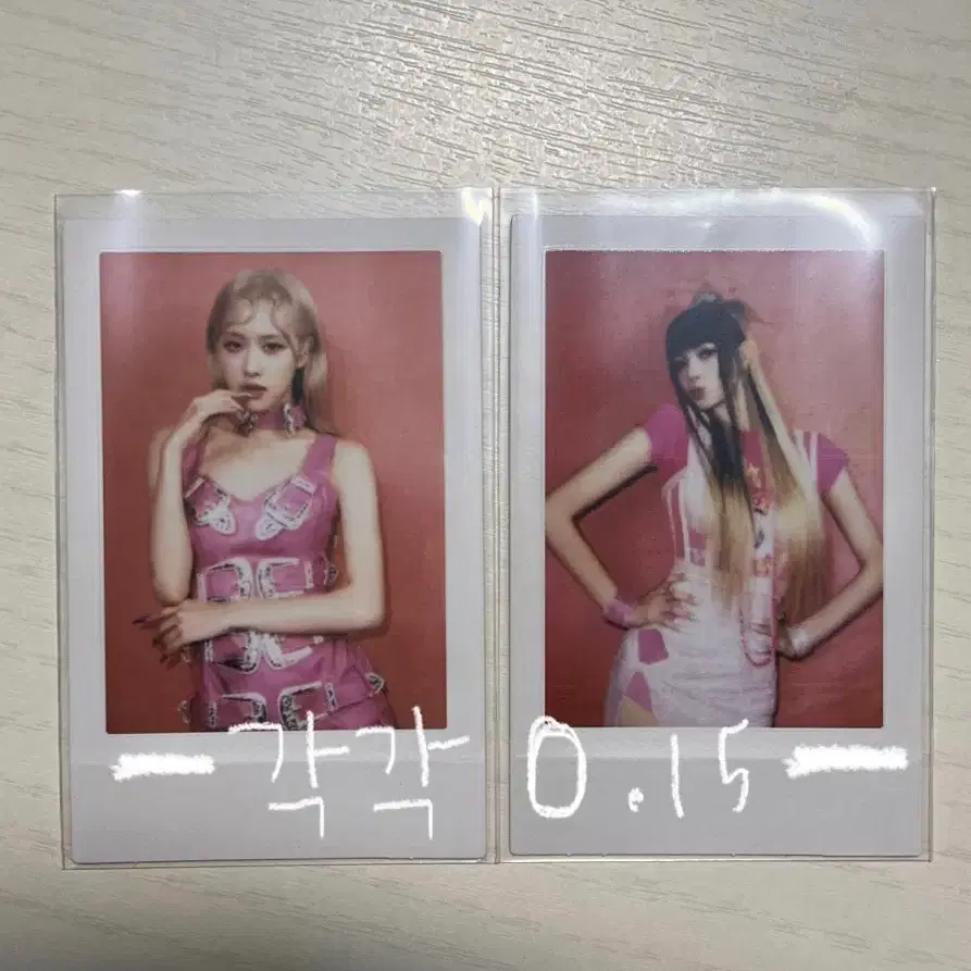 급처) 블랙핑크 로제, 리사 포카+포스터