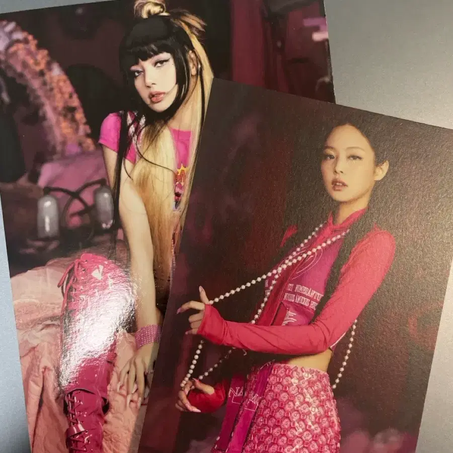 급처) 블랙핑크 로제, 리사 포카+포스터 2