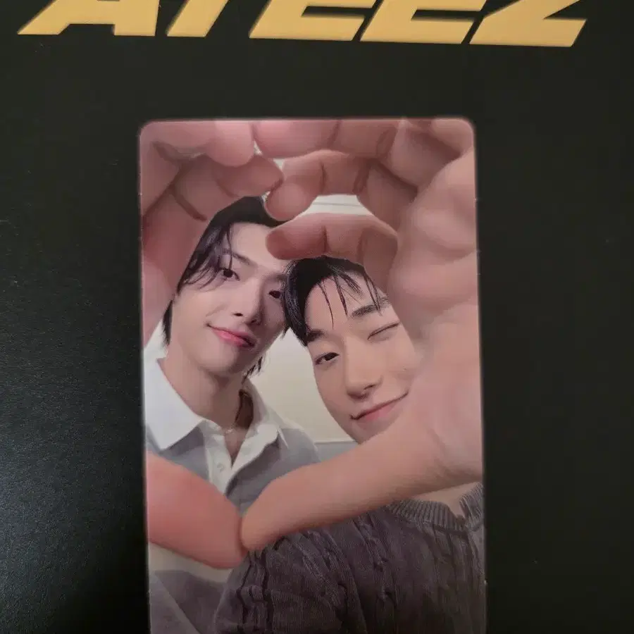 에이티즈 산 민기 유닛포카 ateez san mingi 에잇룸 8room 1