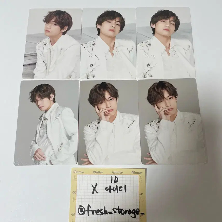 방탄소년단 스픽콘 파이널 스파콘 미니 포카 BTS 태형 뷔